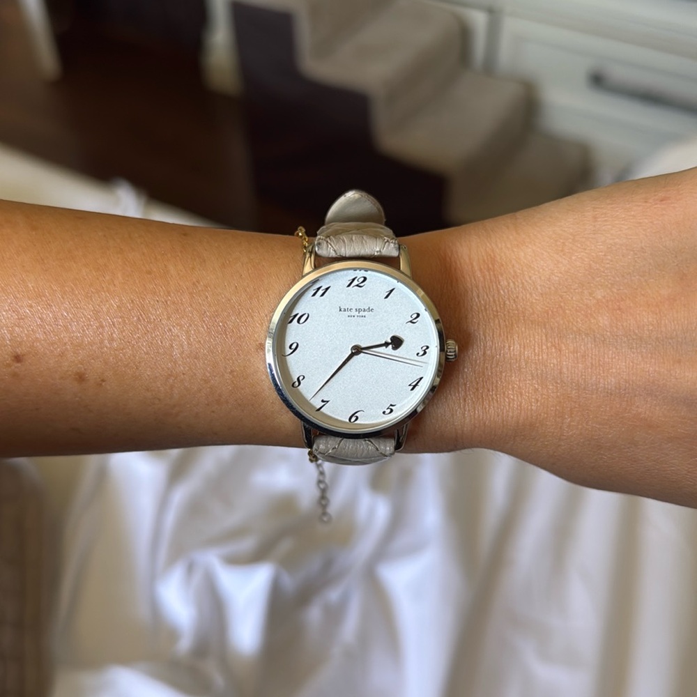 Kate Spade New York Quilted Band Watch